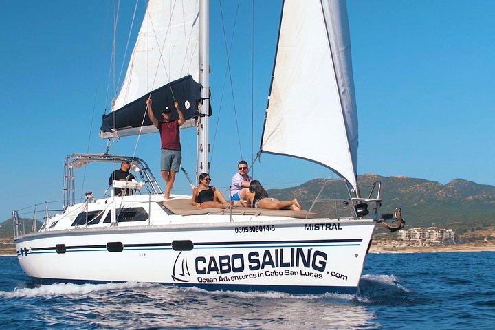 Lands End Luxury Sail and Snorkel Cruise in Cabo San Lucas