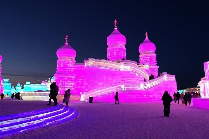 Private Night Tour to Harbin Ice Festival