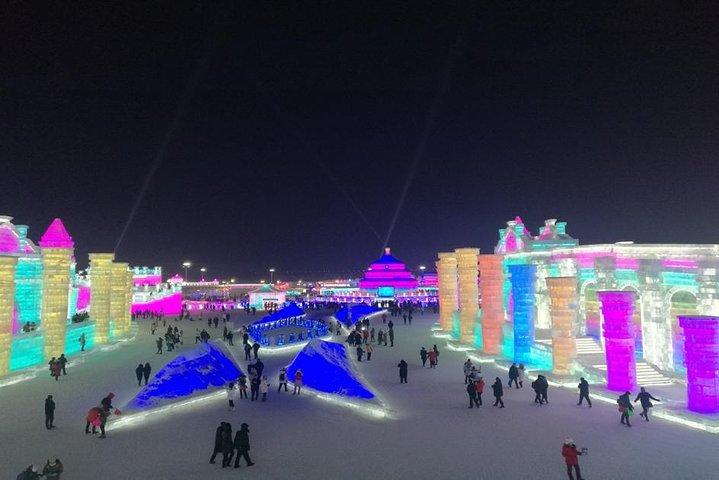 Private Night Tour to Harbin Ice Festival