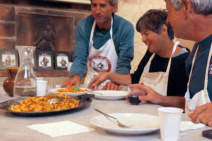 Tuscan Food Cooking Class in San Gimignano Winery from Florence
