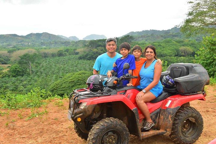 2 Hour ATV + Waterfalls in Jaco Beach and Los Suenos