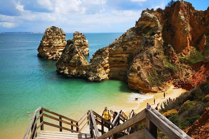 Lisbon to Algarve Private Tour: Benagil Caves Cruise & Top Sights
