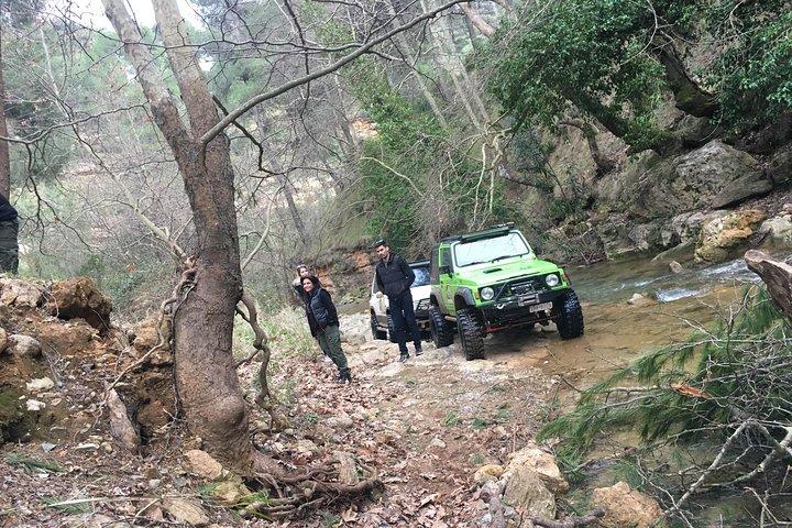 Private 4x4 Wine Tour from Athens to Marathon Lake and a Winery
