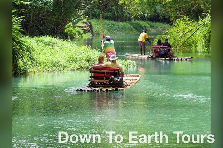 Martha Brae Bamboo Rafting Tranquil Peace Of Mind