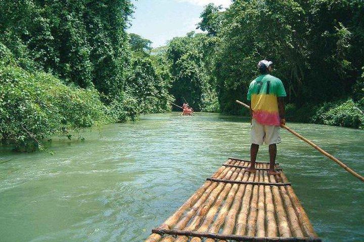 Martha Brae Bamboo Rafting Tranquil Peace Of Mind
