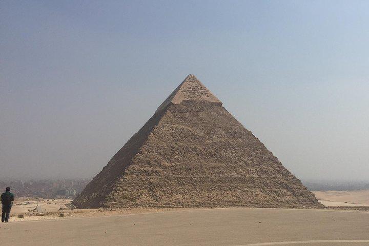Layover Tour To Pyramids of Giza with Camel Ride and Lunch