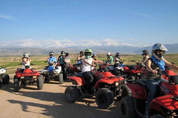 Camel and Quad in Marrakech
