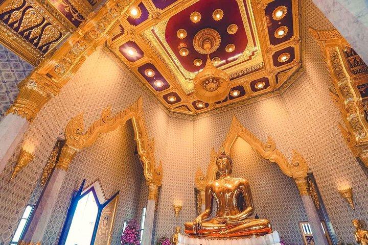 Golden Buddha, Reclining Buddha & Marble Temple Tour