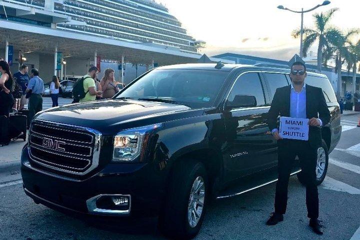 SUV Ft Lauderdale to Miami Port & Hotel or Mia to Ft Lauderdale