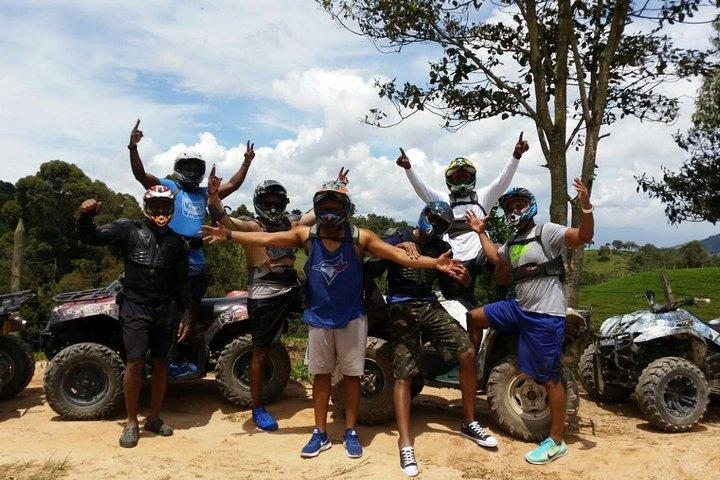 Full-Day Zipline, ATV and Horseback Riding Private Adventure from Medellín