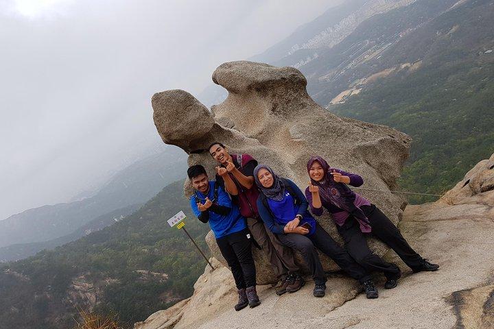 Hike at Mt. Bukhansan National Park with professional Guide(including Lunch)