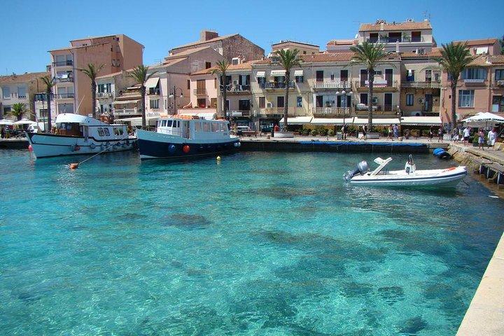 La Maddalena Archipelago Boat Tour from Palau