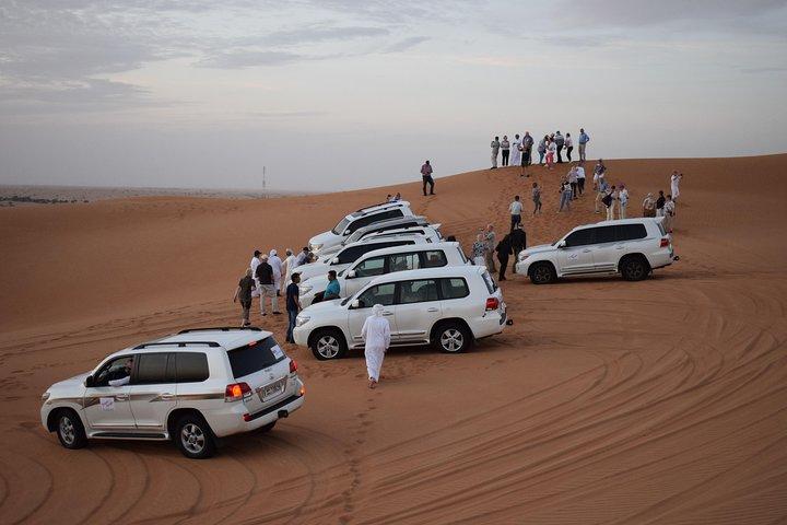 Morning Desert Safari with Camel Ride & Sand Boarding