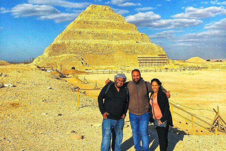 Private Egypt Travel: Giza Pyramids, Sakkara & Memphis Tour