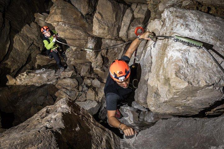 Caving adventure at the Caves of Equi Alpi Apuane