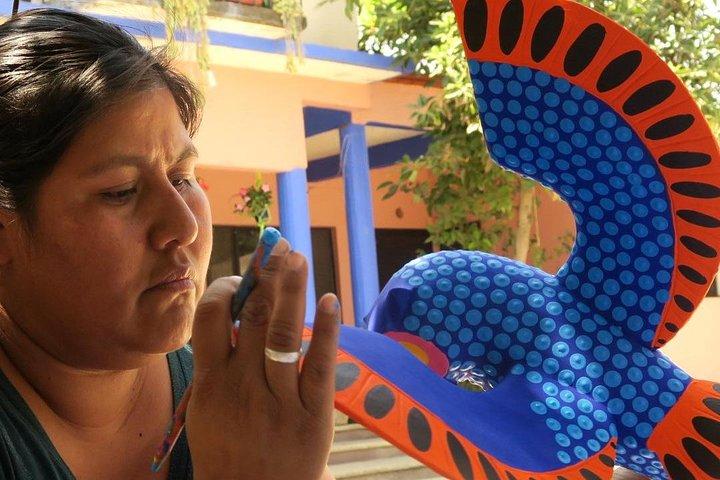 Paint your Alebrije with the Jimenez family.