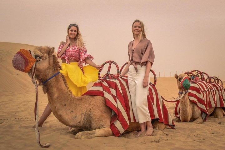 Dubai: Adventure Quad Bike Safari, Camel Ride & Refreshments