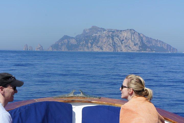 Capri & Blue Grotto Small Group Full-Day Boat Tour from Positano