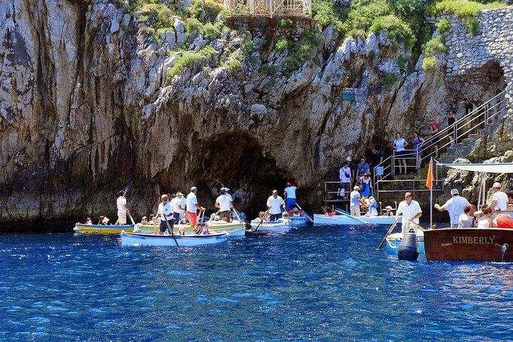Capri & Blue Grotto Small Group Full-Day Boat Tour from Positano