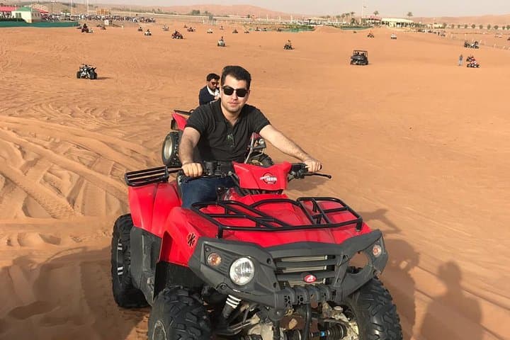 Dubai Desert Red Dune Half-Day Safari Adventure and BBQ Dinner