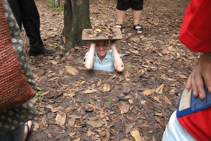 Cu Chi Tunnels and Cao Dai Temple private tour full day
