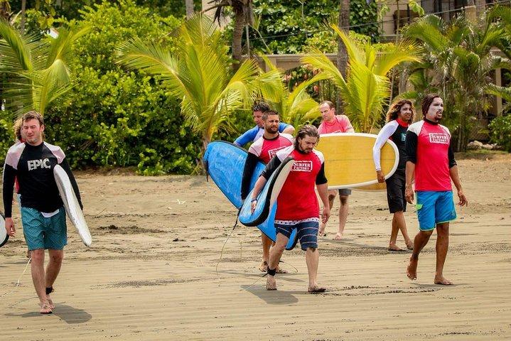 Surf Lessons with Pro Team in Jacó