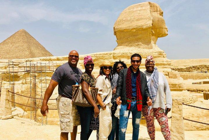 VIP Pyramids of Giza,Sphinx,sakkara,Memphis tour + camel ride