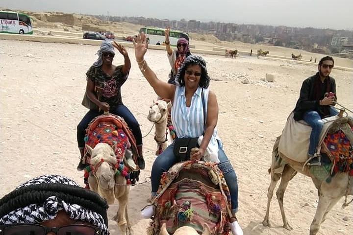 VIP Pyramids of Giza,Sphinx,sakkara,Memphis tour + camel ride
