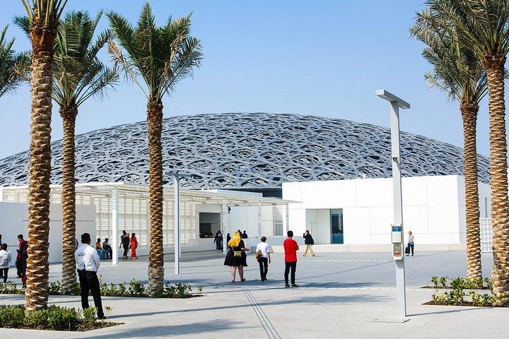 From Dubai: Abu Dhabi Full-Day Trip with Louvre & Grand Mosque