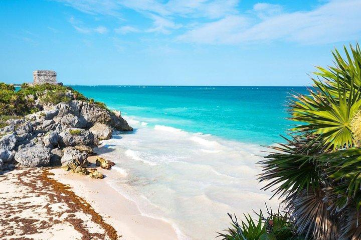 FANTASTIC 4X1 COMBO: Tulum Ruins, Coba Ruins and Mayan Cenote!