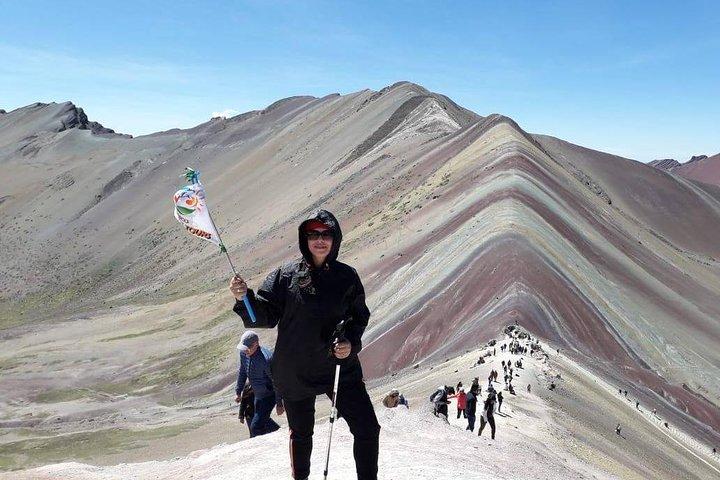 Rainbow Mountain FullDay Hike Colorful Andes Adventure from Cusco