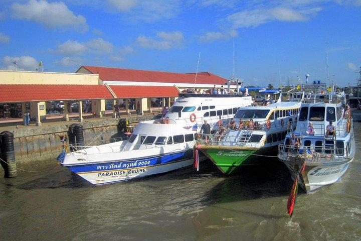 Phuket to Railay Beach by Ao Nang Princess Ferry