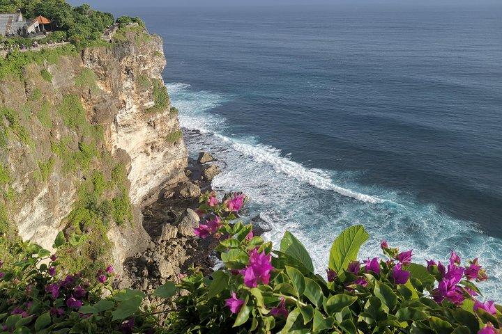 Melasti Beach, Padangpadang Beach, Uluwatu Sunset Kecak and Jimbaran Dinner