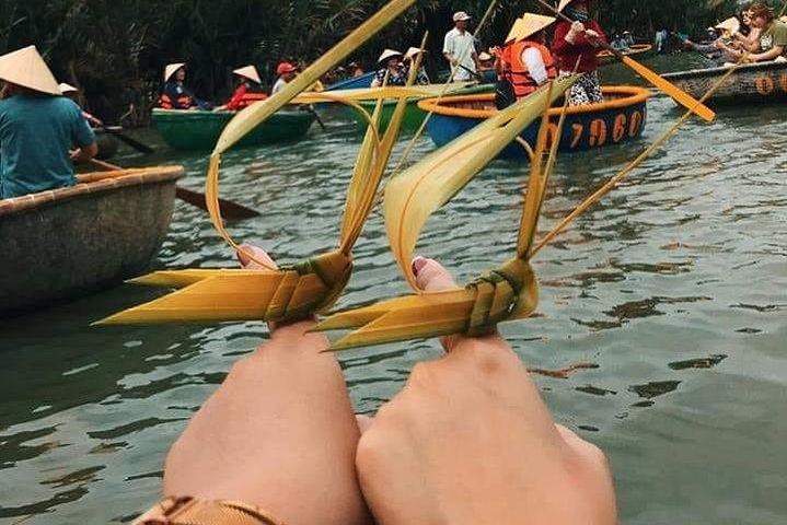 Basket Boat Riding at Bay May coconut village