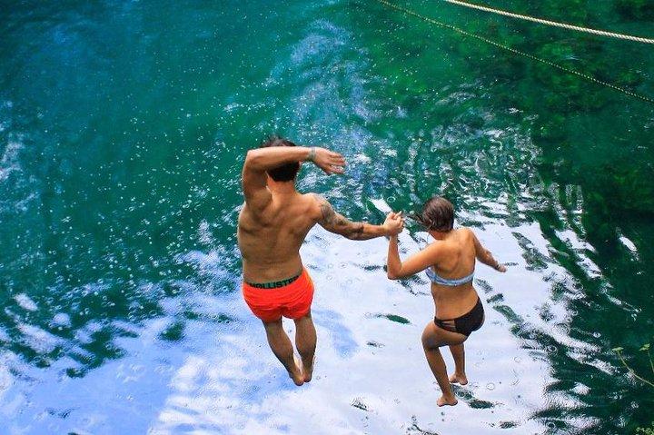 Drive an Atv, enjoy Ziplines and swim in a Cenote from Cancun and Riviera Maya