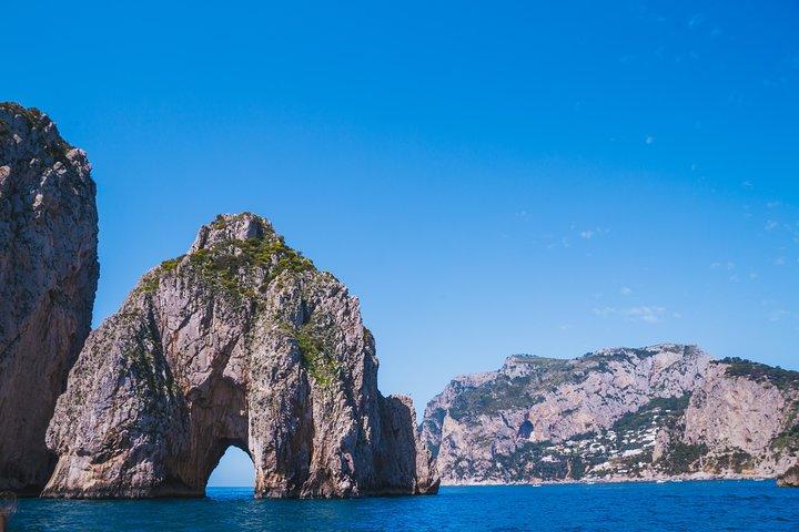 Capri Boat Tour: Grottoes, Swim & Sip Limoncello in a Small Group
