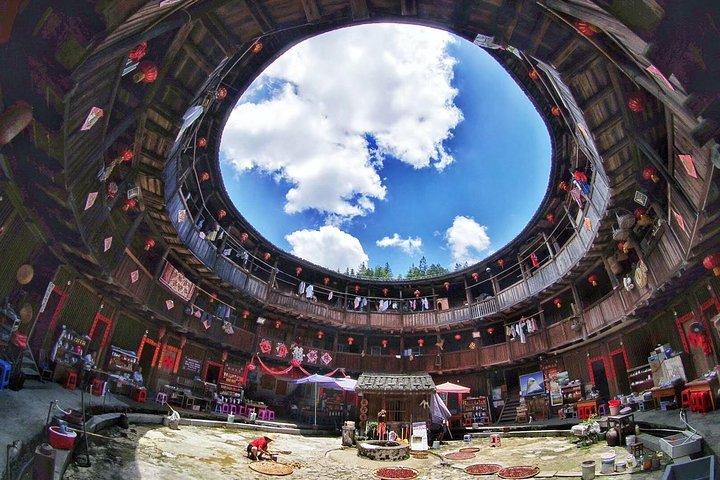 Fujian Tulou Private Day Tour to World Heritage Site Tianluokeng Tulou Cluster
