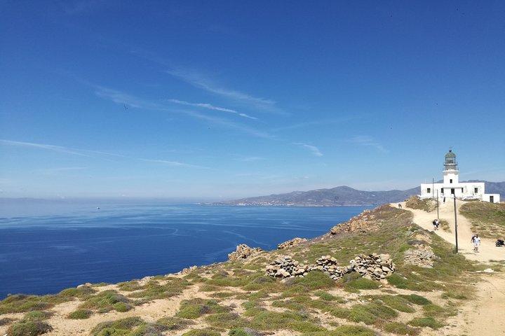 Private Mykonos island sightseeing tour.
