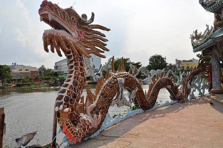 Private Speedboat Tour to Saigon’s Hidden Dragon Floating Temple