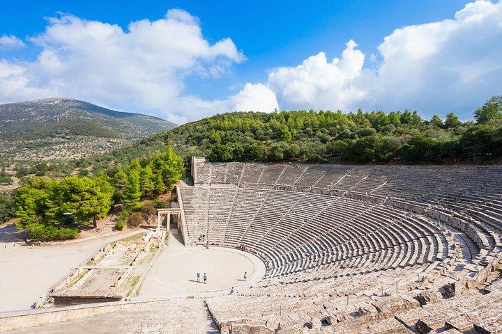 Mycenae - Ancient Corinth & Canal - Epidavros from Nafplion