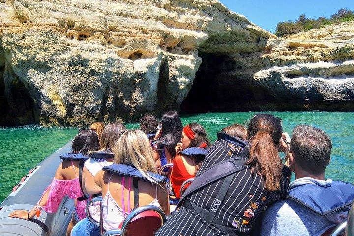 Dolphin Watching & Benagil Caves Boat Tour from Portimão
