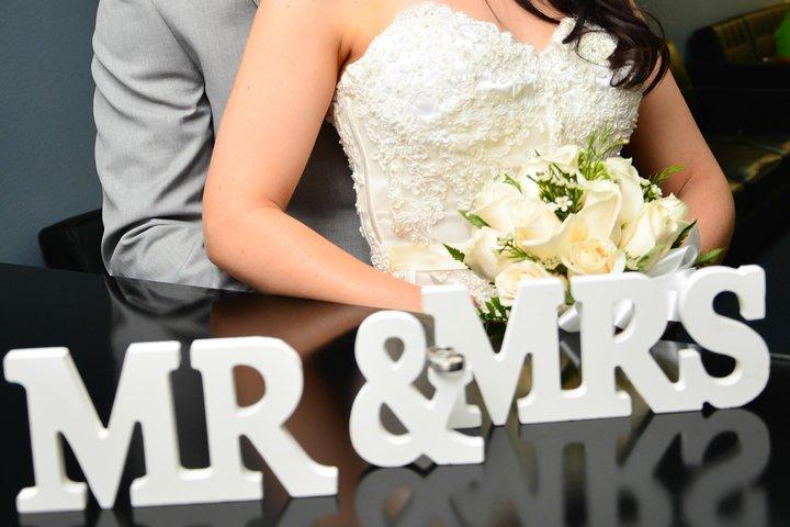 Las Vegas Night Flight Helicopter Wedding Ceremony