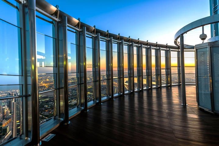 Burj Khalifa Level 124 'At the Top' Entrance Ticket with One-way Transfer