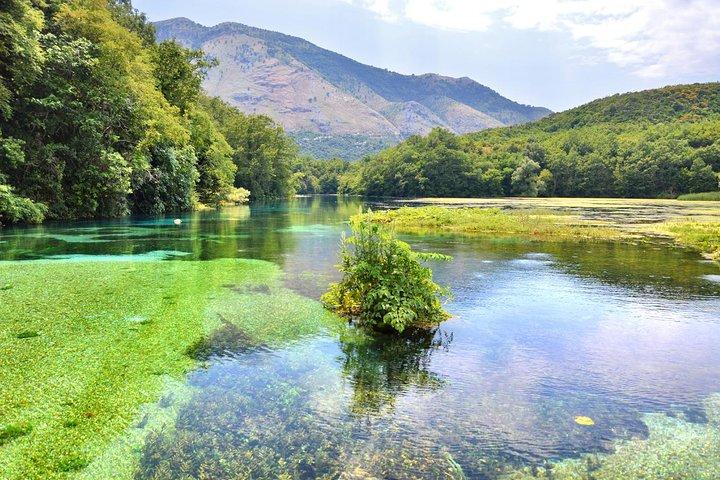 Blue Eye, Ksamil, Butrint & Lekursi Castle Day Trip