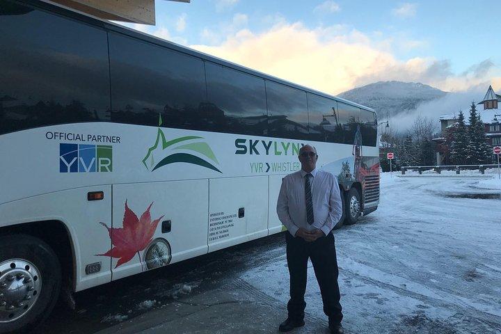 Whistler-to-Vancouver by EXECUTIVE Bus (Single trip)