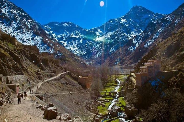 Marrakech: Atlas Mountains Tour and Agafay Desert Jeep Experience