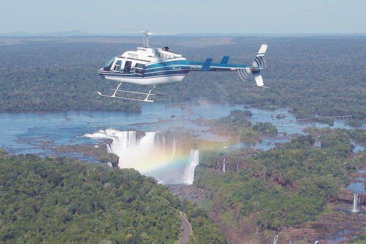Soar above the Wonder: Helicopter Flight over Iguassu Falls