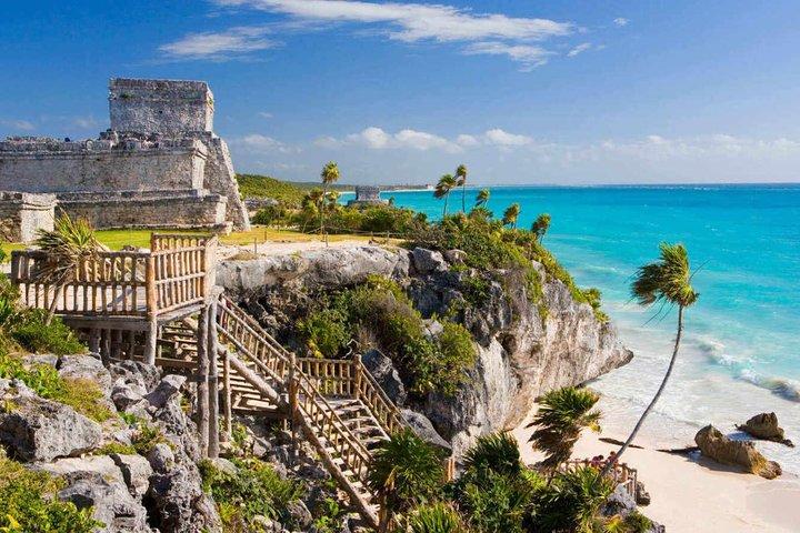 Discover Tulum, Coba, a Cenote and Playa del Carmen from Cancun