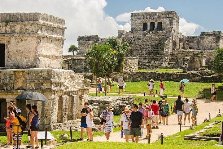Discover Tulum, Coba, a Cenote and Playa del Carmen from Cancun