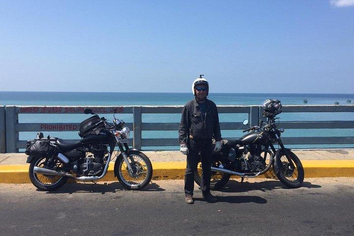 Motorcycle tour to Pondicherry as a day trip from Chennai